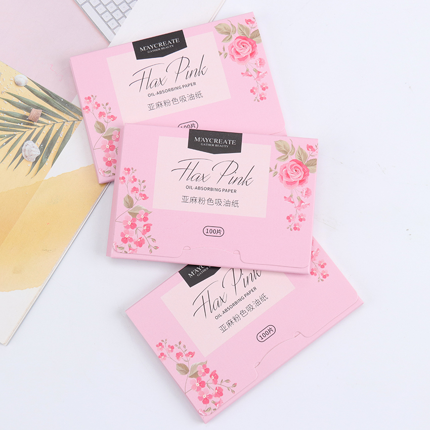 Oil-Absorbing Facial Tissues For Girls Face Cleansing And Make-Up ...