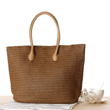 Round Straw Bags Women Summer Rattan Bag Handmade Woven Beach Cross Body Bag—13