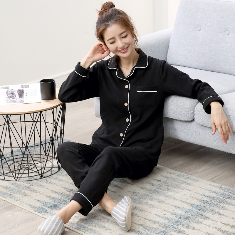 Long Sleeve Thin Cotton Pajamas That Can Be Worn Outside - CJdropshipping