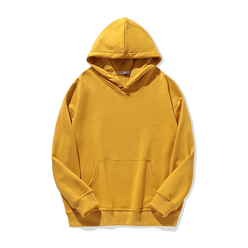 Solid Color Pullover Hoodie Autumn And Winter - CJdropshipping
