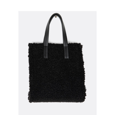 Ladies Shoulder Bag Portable Lamb Hair Bag Women—1