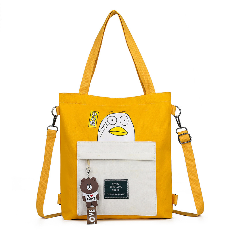 Korean Canvas bag Messenger Handbag Student Shoulders bag girls gift