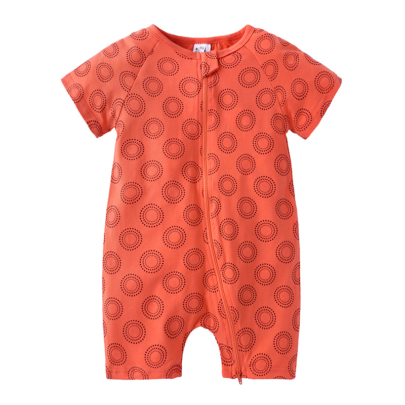 Fashion Summer Baby Jumpsuit With Short Sleeves CJdropshipping