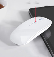 Ipad Wireless Bluetooth Mouse For Rechargeable Laptop