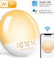 Simulated Sunrise And Sunset Natural Wake-up Light Smart Table Lamp