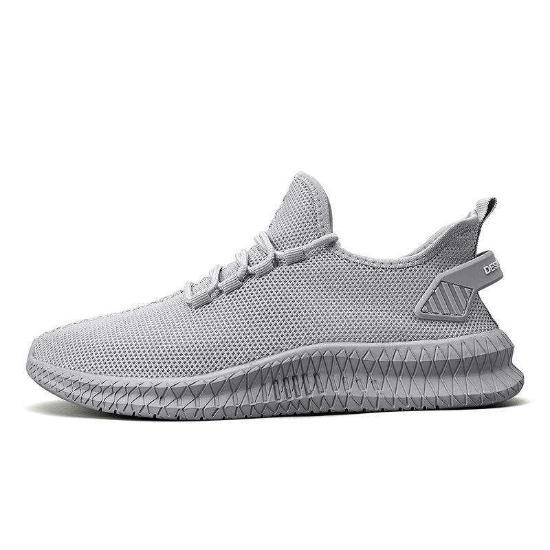 Woven Mesh Small White Shoes Summer And Autumn Plus Size Men's Sports