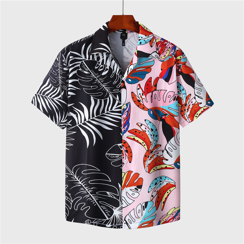 Beach short sleeve printed shirt - CJdropshipping