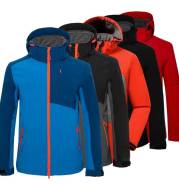 Men's outdoor mountaineering storm suit windbreaker soft shell suit