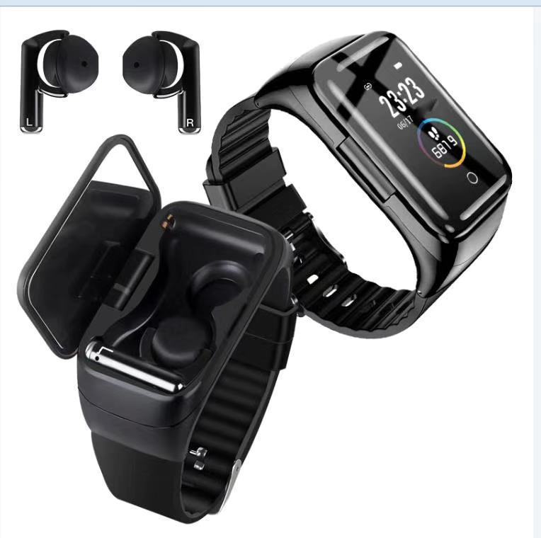 Wireless Bluetooth Headset Smart Watch Screen Waterproof - CJdropshipping