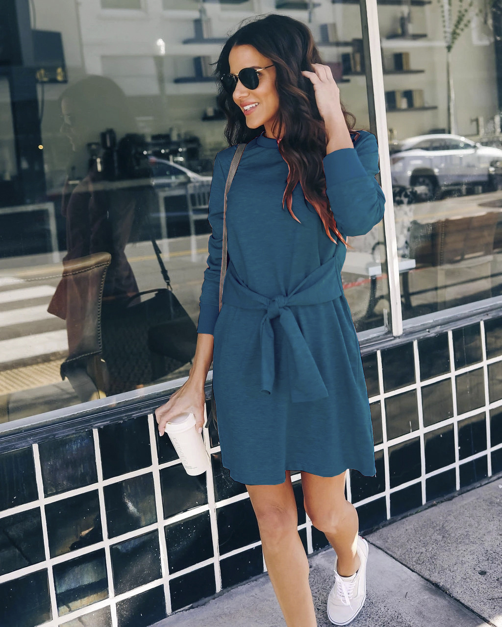 Long sleeve autumn winter dress CJdropshipping