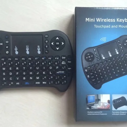 Color: Bluetooth models - Private Mode I8 Flying Squirrel Smart Touch Game USB2.4G Full Keyboard TV Brain Wireless Remote Control