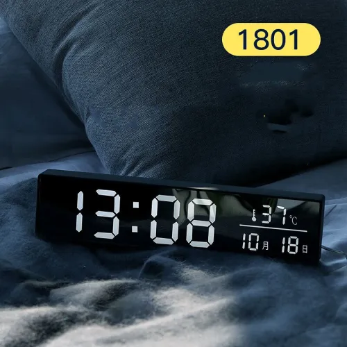 Style: Upgrade Bluetooth, Model: 220v US - Hongchuang electronic alarm clock for students