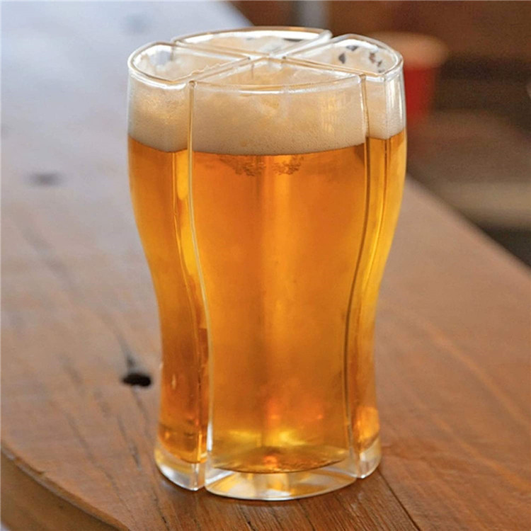 Super Schooner Beer Glasses Mug Cup Separable 4 Part Large Capacity
