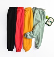 Lamb velvet sweatpants women autumn and winter plus cashmere sweatpants cotton trousers