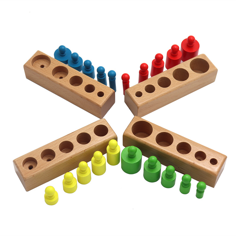 Montessori kindergarten early education toy building blocks ...