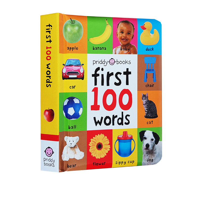 english-original-first-100-words-cardboard-book-cjdropshipping