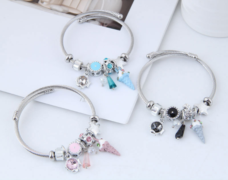 Stainless steel fashion DIY bracelet CJdropshipping