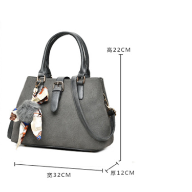 New child mother bag five-piece European and American fashion matte shoulder portable diagonal large bag—2