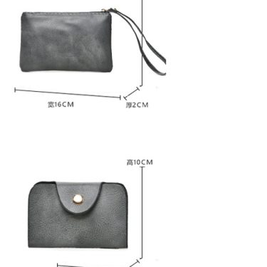 New child mother bag five-piece European and American fashion matte shoulder portable diagonal large bag—4