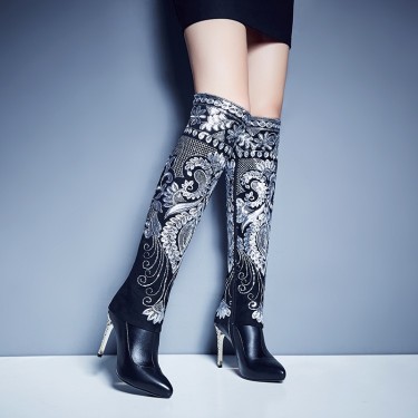 high-heel boots—5