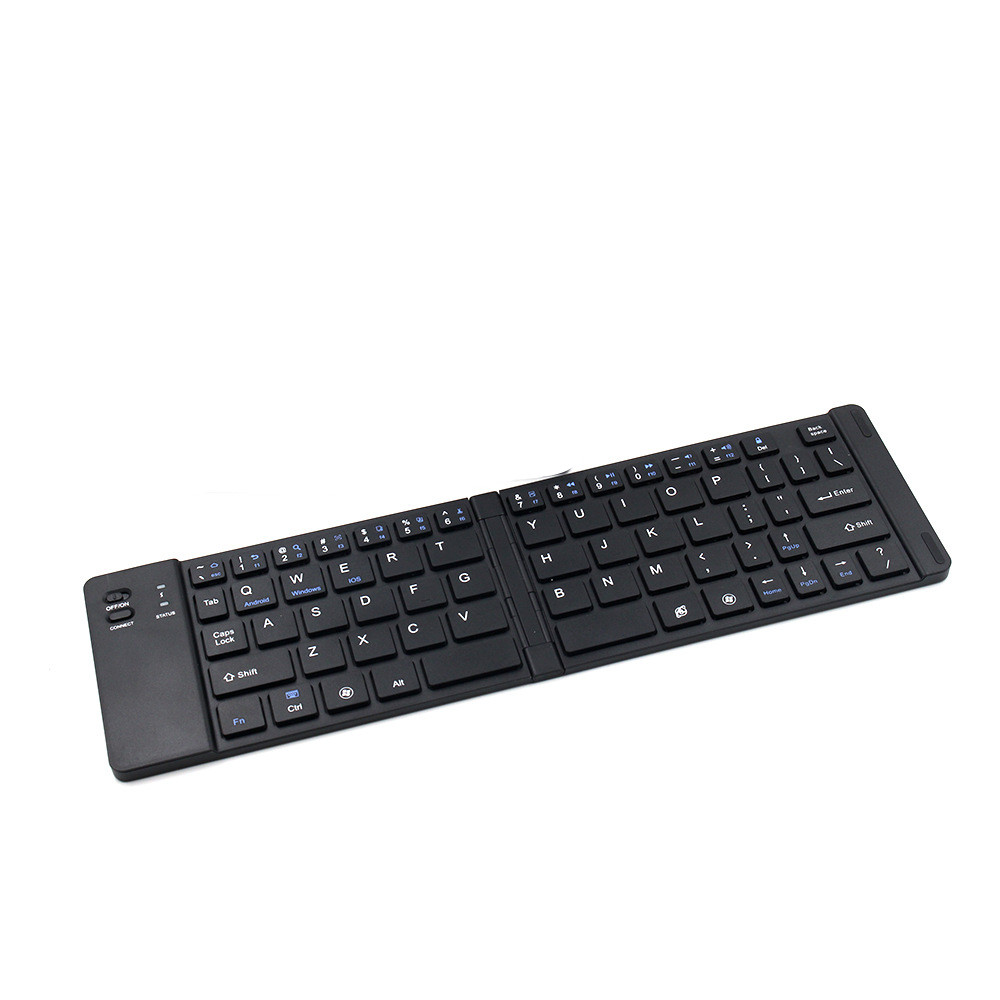 Folding Metal Bluetooth Foldable Keyboard Mini Bluetooth Wireless - Picture 7 of 8