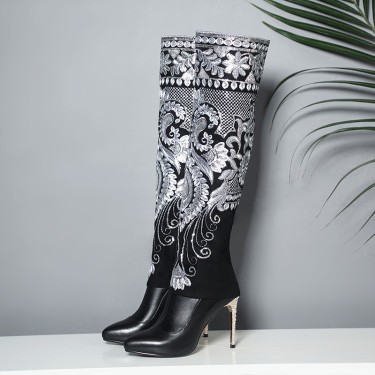 high-heel boots—4