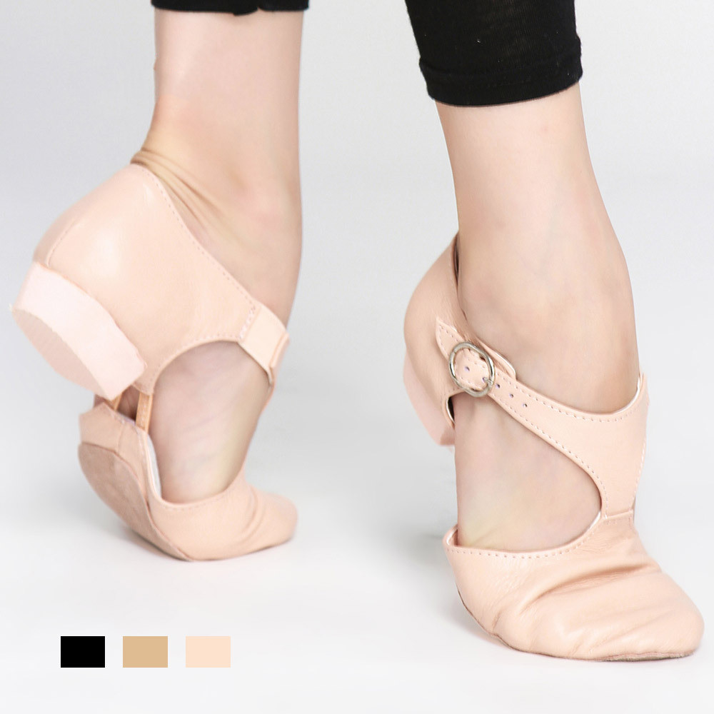 Ballet teacher shoes soft sole body shoes women's laceheel dance shoes