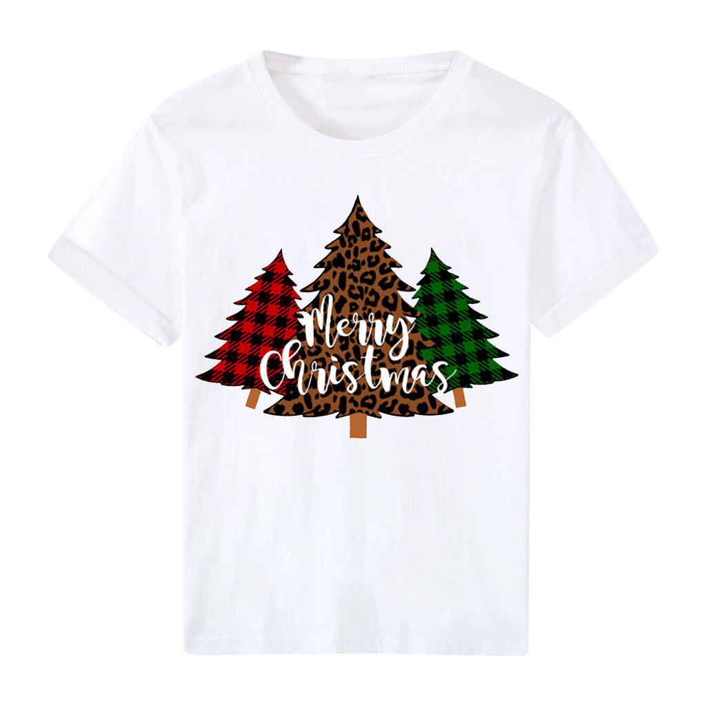 Christmas print ladies Tshirt CJdropshipping