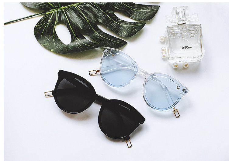 Men's and women's fashion retro Korean sunglasses colorful sunglasses