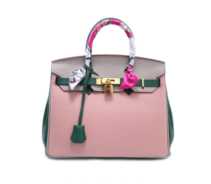 2021 new leather female bag top layer leather lychee pattern platinum bag handbag fashion trend diagonal shoulder bag—4