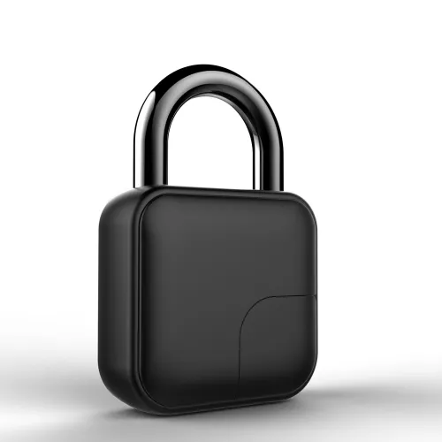 Color: No logo - Smart Lock Waterproof L3 Fingerprint Padlock
