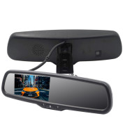 4.3 inch monitor with auto-dimming rearview mirror