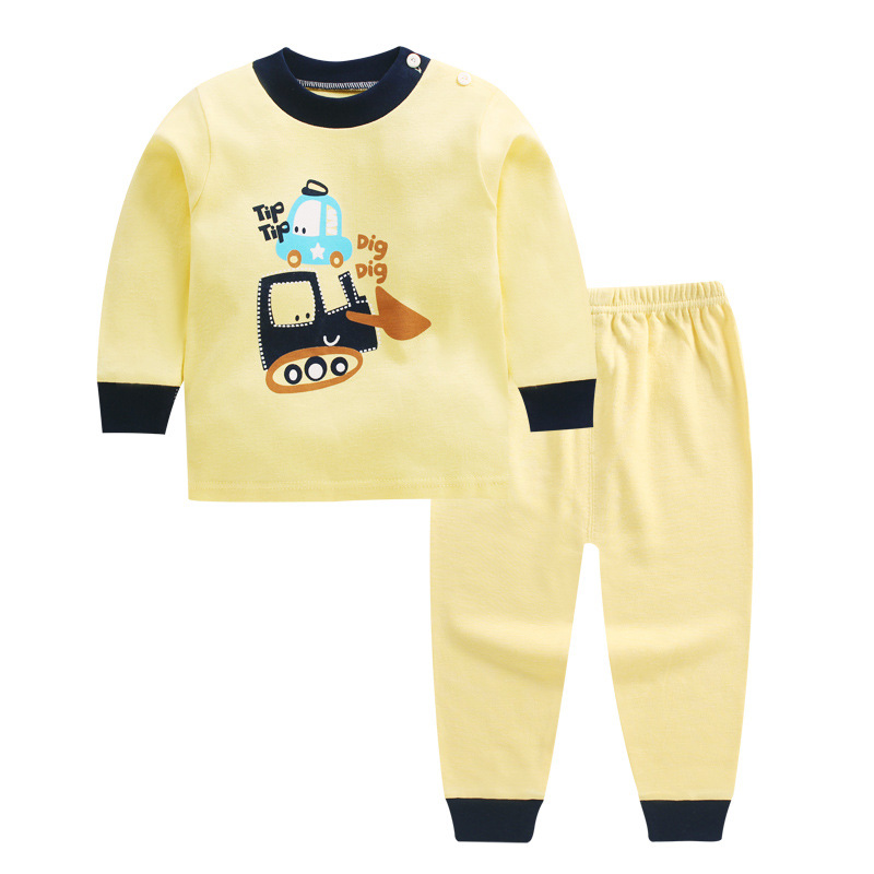 Color: M09, Size: 90cm - Cotton children underwear set boy