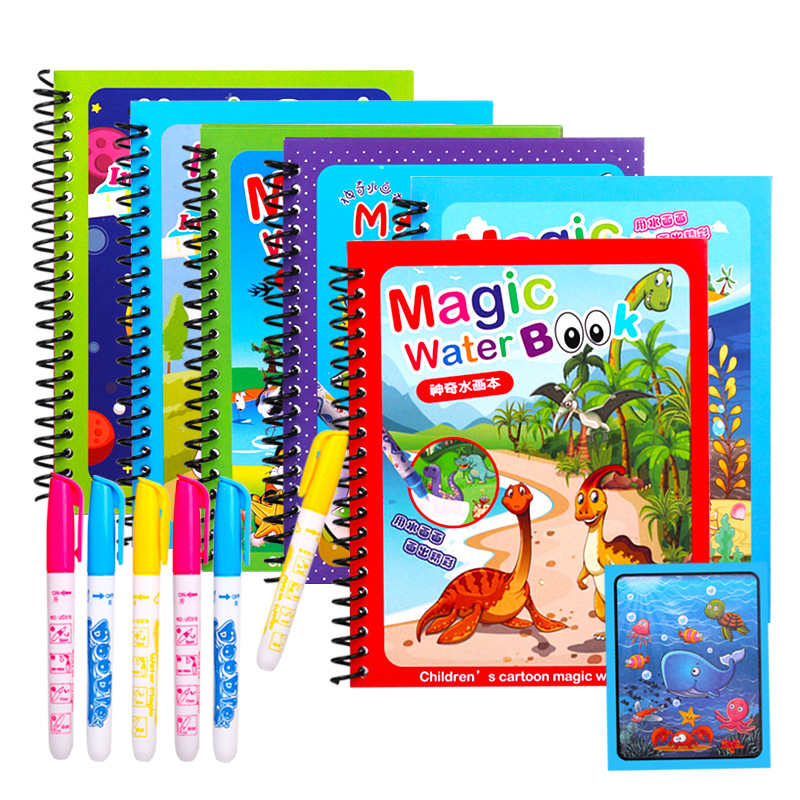 Children's Magic Water Painting Book CJdropshipping