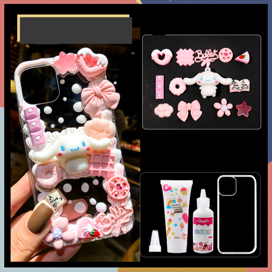 Cream Glue Phone Case Diy Material Package CJdropshipping