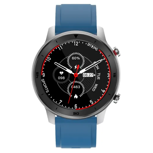 Color: Blue - DT78 Smart Sports Watch IP68 Waterproof
