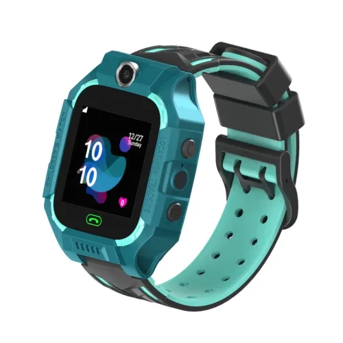 Color: Green Single Camera - Children's smart watch