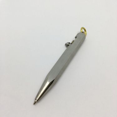 Six-sided stainless steel brass pen—3