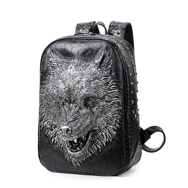 Discount price
        $49.61
        
        Flash Sale
        
        3D Wolf Head Student Backpack Korean Edition Bags Shoulder Bags for Men and Women
        
        Select
        Color
        
        After-sales Policy
        
        Details
        Steam Punk Woman 3D Shoulder Bag Black Leather Gothic Rivet College Bags Material: PU leather Size & Weight: L23.5cm*H41cm*W12cm,weight:1.11kg Color: Black,Gold,Silver Internal structure: Big capacity Package OPP bag 

        
        Add to Cart
        
        Chat
 
        Orders
