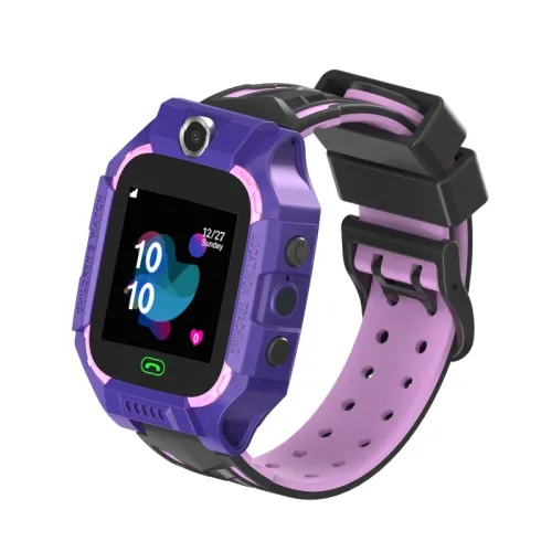 Color: Purple Single Camera - Children's smart watch