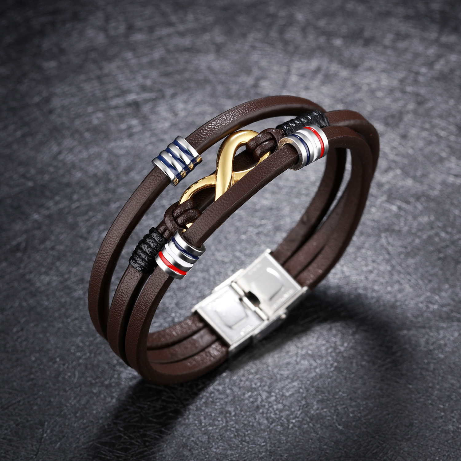 Leather bracelet leather bracelet - CJdropshipping