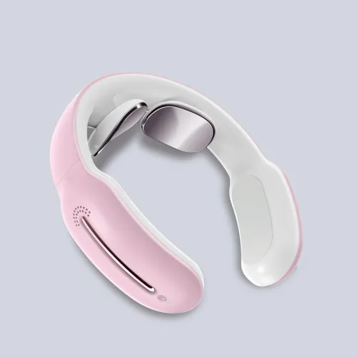 Color: Pink - Multifunctional Massage Remote Control Neck Massager