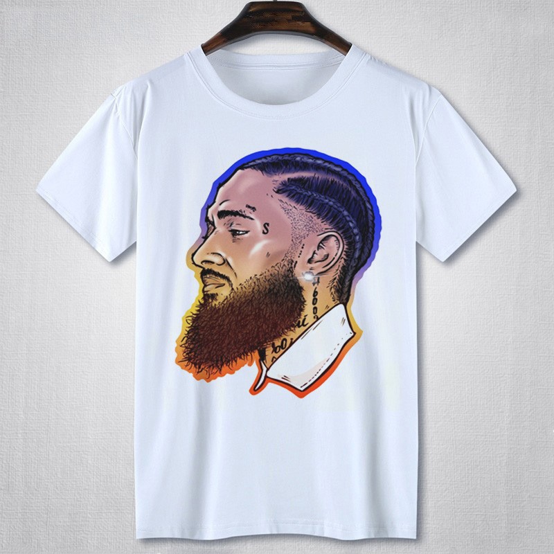 Hip hop white Tshirt CJdropshipping