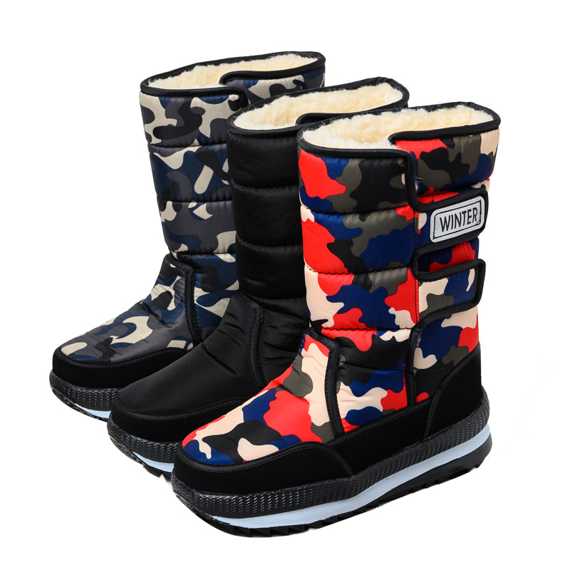 Snow boots warm and antiskid boots - CJdropshipping
