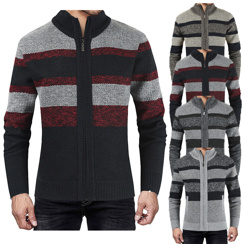 Knitted men's jacket - CJdropshipping