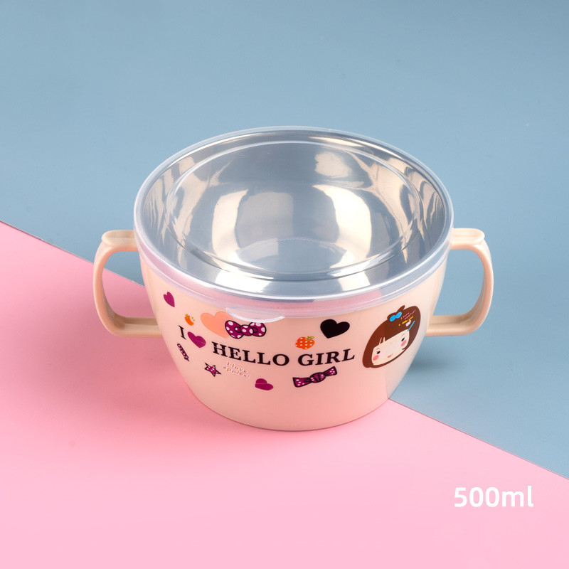 AntiScalding Large Capacity Instant Noodle Bowl With Handle