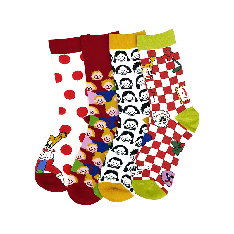 Illustration cotton socks - CJdropshipping