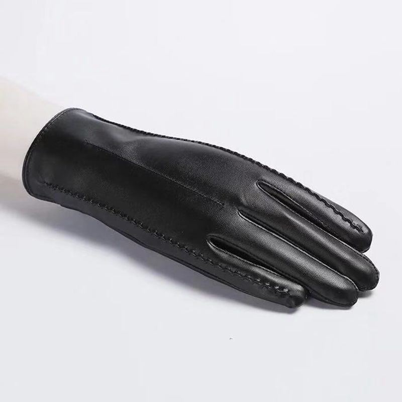 warm leather gloves