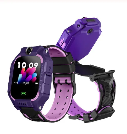 Color: Purple Double Cameras - Children's smart watch