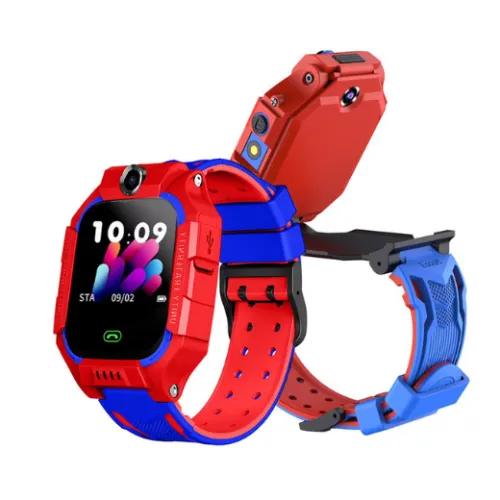 Color: Red Double Cameras - Children's smart watch